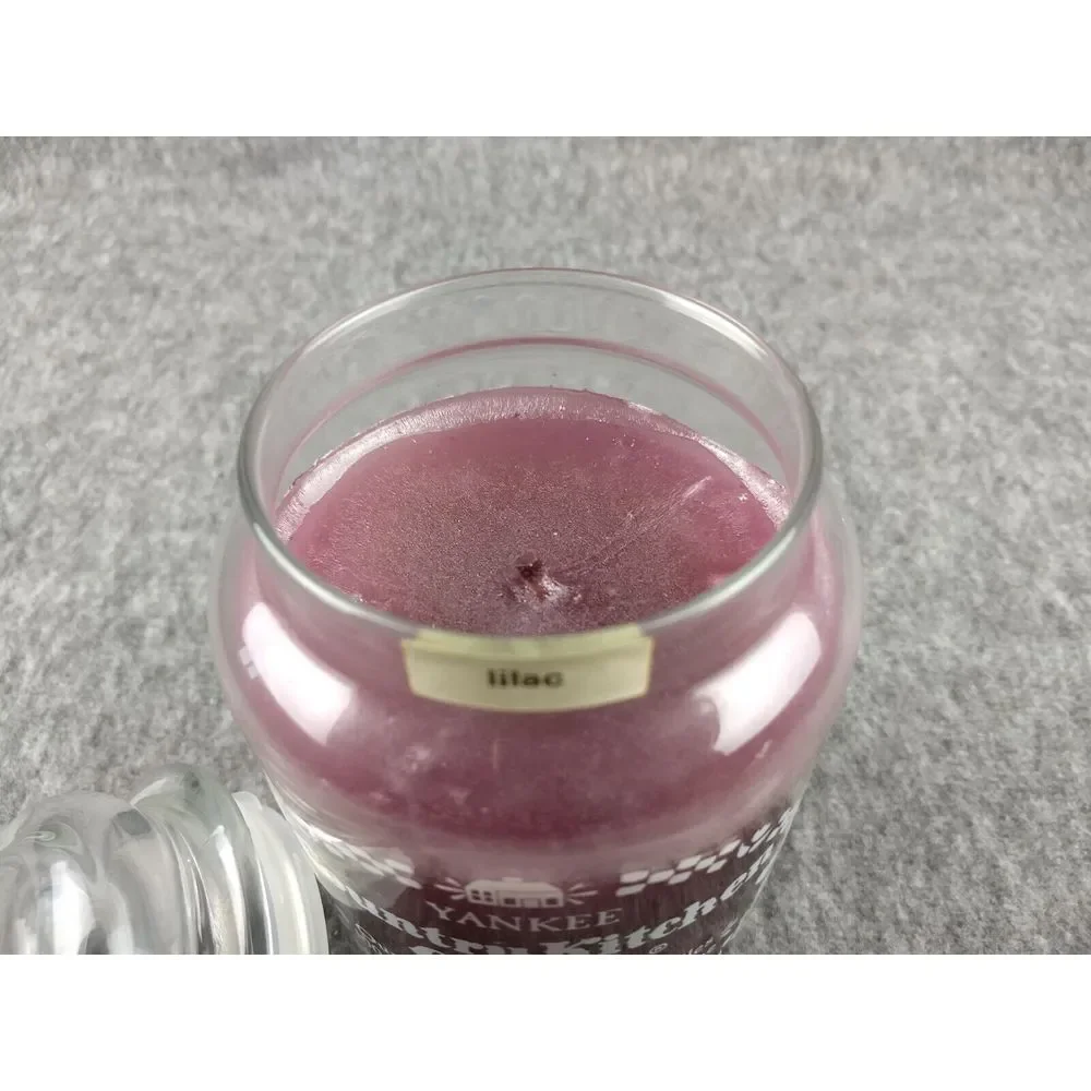 Yankee Candle‎ Country Kitchen Retired Lilac 22oz Classic Jar VTG 80s NOS NEW